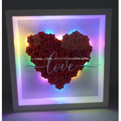 Cornice 3d cuore "love"